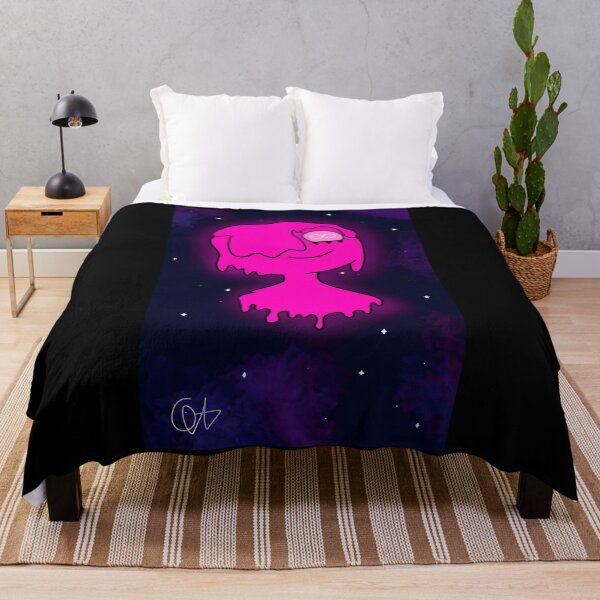Item preview, Vibrant Pink Dripping Character in Space designed and sold by J-Mindful.