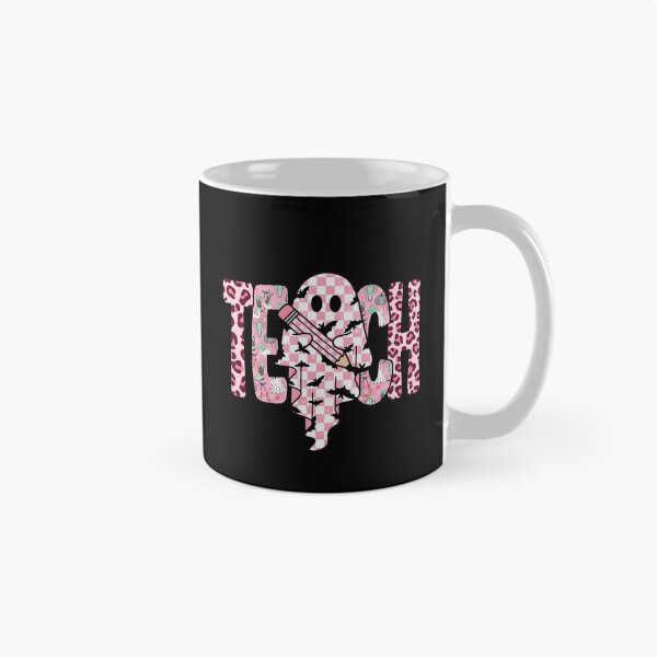 Item preview, Halloween Ghost Teacher Cute Retro Pink designed and sold by KroghDs.