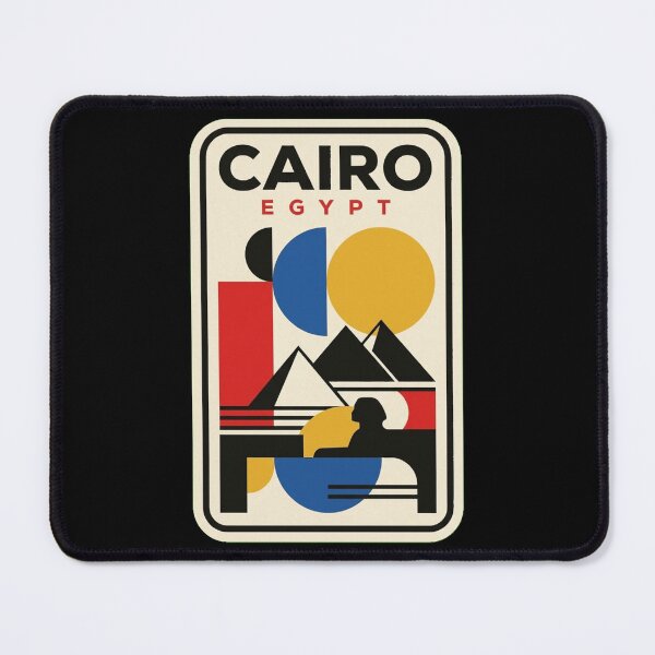 Item preview, Retro Cairo Bauhaus Geometric Skyline designed and sold by k3rstman1.