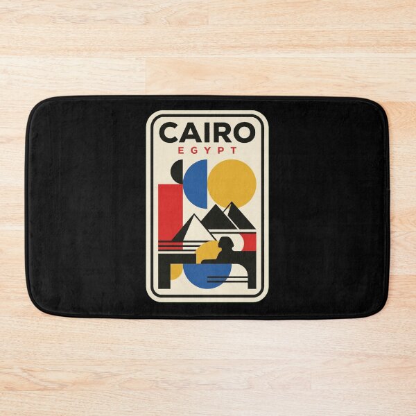 Item preview, Retro Cairo Bauhaus Geometric Skyline designed and sold by k3rstman1.