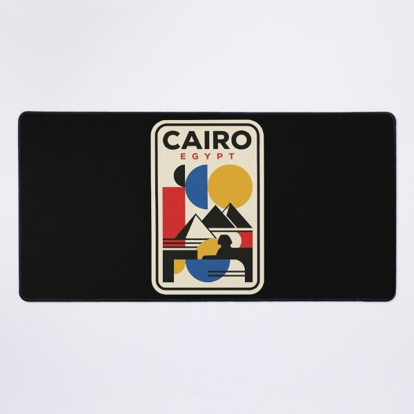Item preview, Retro Cairo Bauhaus Geometric Skyline designed and sold by k3rstman1.