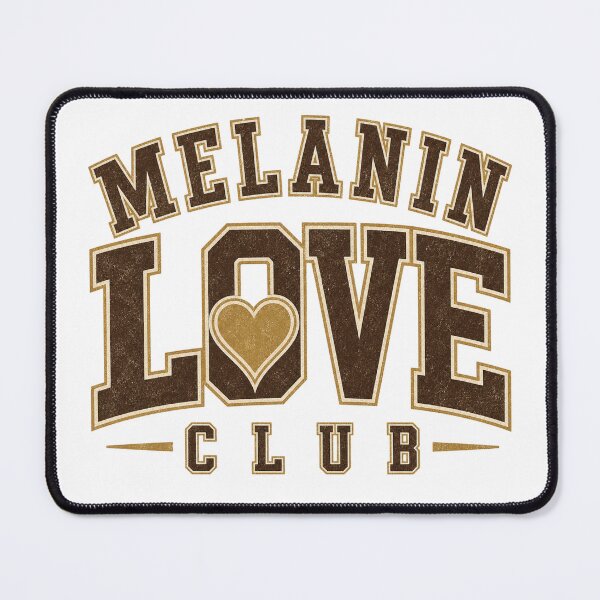 Item preview, Melanin Love Club | Retro Varsity Brown and Gold designed and sold by FairX.