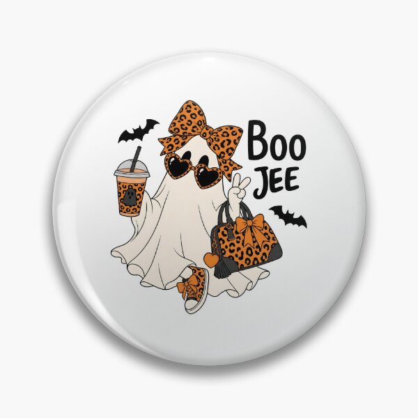 Item preview, Cute Leopard Ghost Spooky Season Halloween designed and sold by KroghDs.