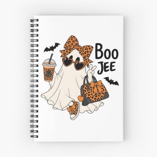 Item preview, Cute Leopard Ghost Spooky Season Halloween designed and sold by KroghDs.