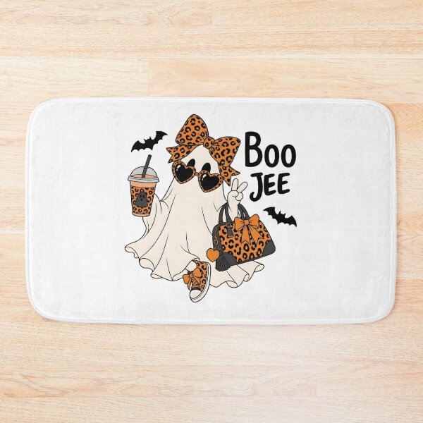 Item preview, Cute Leopard Ghost Spooky Season Halloween designed and sold by KroghDs.