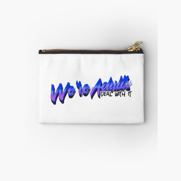 Item preview, We're Adults - deal with it  designed and sold by CreationsbYKz.
