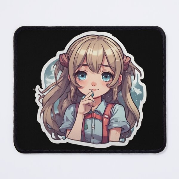 Item preview, Shy Kawaii Anime Girl | Cute Blonde Character designed and sold by bella-rosa87.