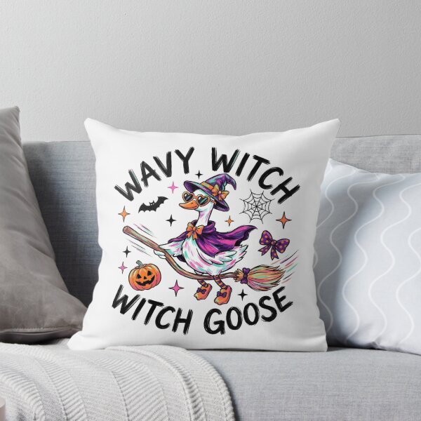 Item preview, Wavy Witch Goose Halloween Cute designed and sold by KroghDs.