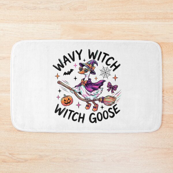 Item preview, Wavy Witch Goose Halloween Cute designed and sold by KroghDs.