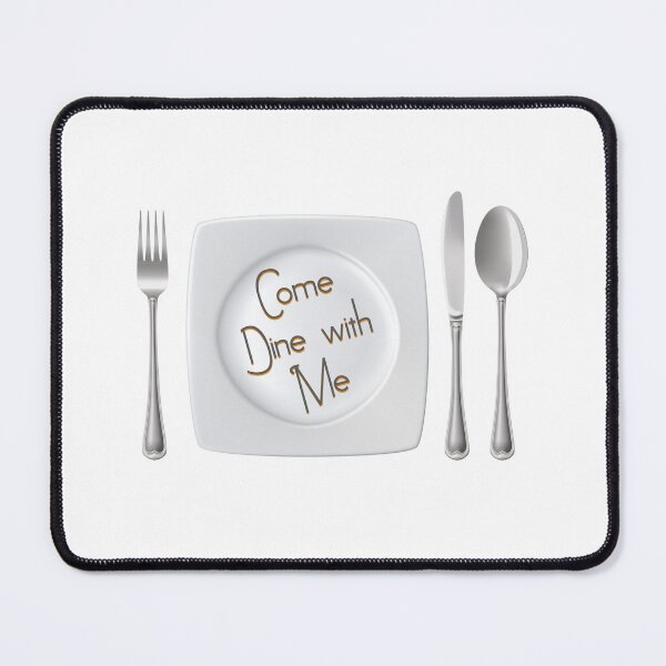 Item preview, Come Dine With Me (on White) designed and sold by PawsitiveMum3.