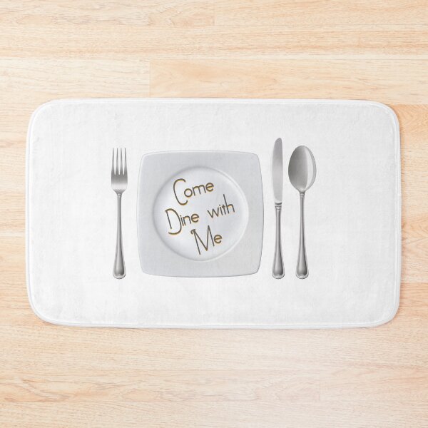 Item preview, Come Dine With Me (on White) designed and sold by PawsitiveMum3.