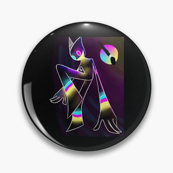 Item preview, Vibrant Character Art with Neon Accents designed and sold by J-Mindful.