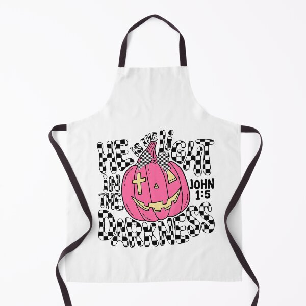 Item preview, Christian Halloween Pink Pumpkin He Is Light designed and sold by KroghDs.