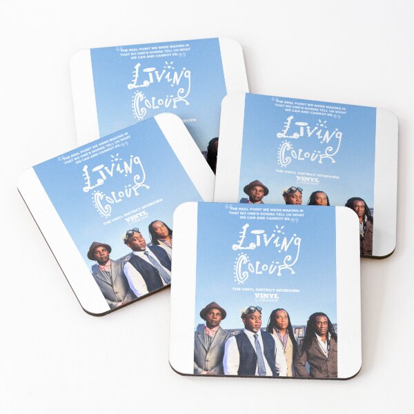 Item preview, Living Colour Original Custom Vintage Music Band Tee Unique Poster Wall Art designed and sold by Cool Robot Bro..