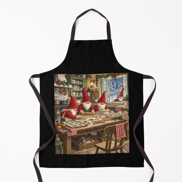 Item preview, Christmas Gnome Bakers for Tomte Lovers designed and sold by POD DYNASTY | Original Print On Demand T-Shirt Graphics.