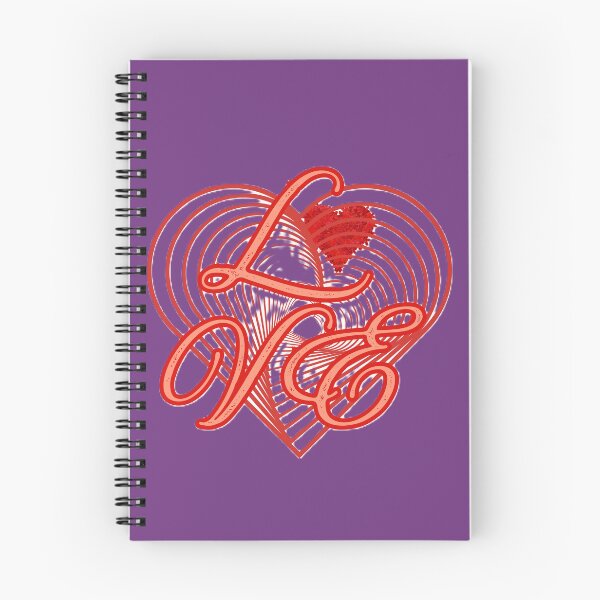 Item preview, Red Love Heart Typography Graphic designed and sold by Gillfamilystore.