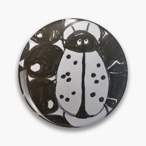 Item preview, Ladybug White and Black  designed and sold by DancingCreek.