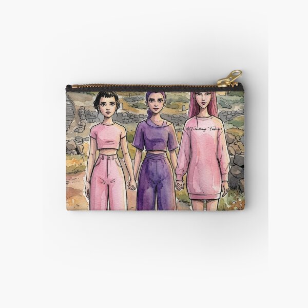 Item preview, K-pop Demon Hunter Zoey, Rumi & Mira Stickers designed and sold by TrendingDesigns20xx.