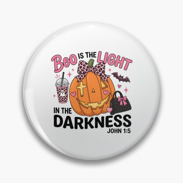 Item preview, Christian Halloween Pink Pumpkin Girls Light designed and sold by KroghDs.