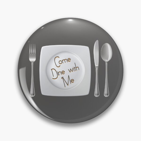 Item preview, Come Dine With Me (on Grey) designed and sold by PawsitiveMum3.