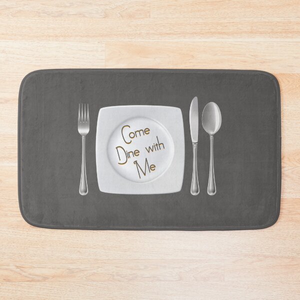 Item preview, Come Dine With Me (on Grey) designed and sold by PawsitiveMum3.