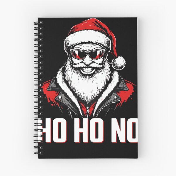 Item preview, Rock N Roll Santa Ho Ho No - Edgy Holiday Graphic Tee designed and sold by wyzin39.