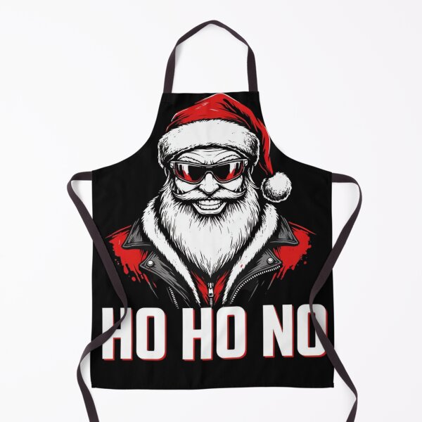 Item preview, Rock N Roll Santa Ho Ho No - Edgy Holiday Graphic Tee designed and sold by wyzin39.