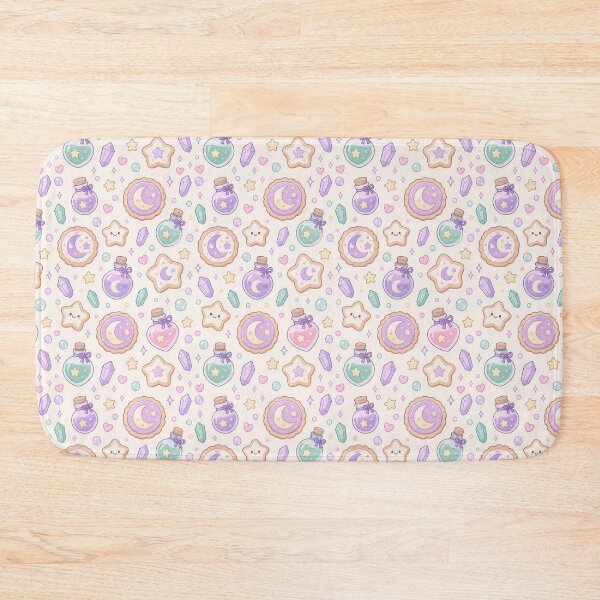 Item preview, Kawaii Moon Potion Cookie Pastel Pattern designed and sold by Soft Berry Studio.