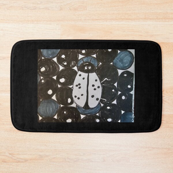 Item preview,  Ladybug Black and White and Grey designed and sold by DancingCreek.