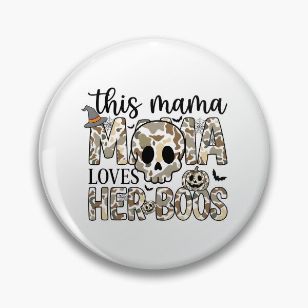 Item preview, Camo Halloween This Mama Loves Her Boos designed and sold by KroghDs.