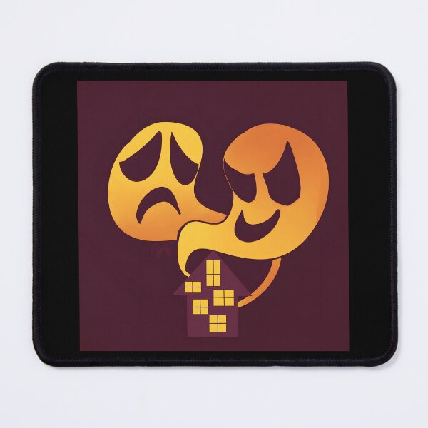 Item preview, Playful Ghosts and Haunted House Design designed and sold by J-Mindful.