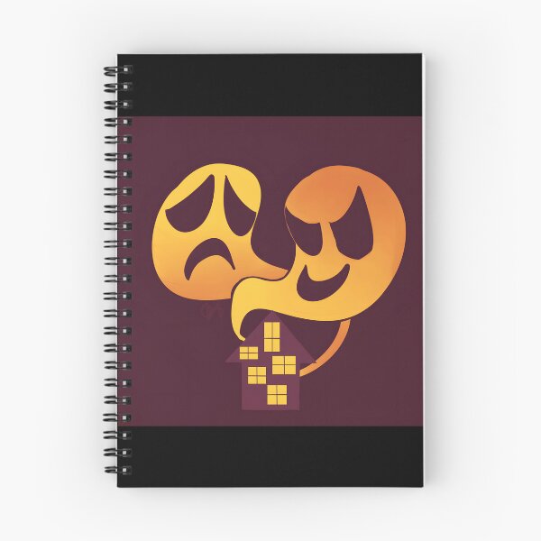 Item preview, Playful Ghosts and Haunted House Design designed and sold by J-Mindful.