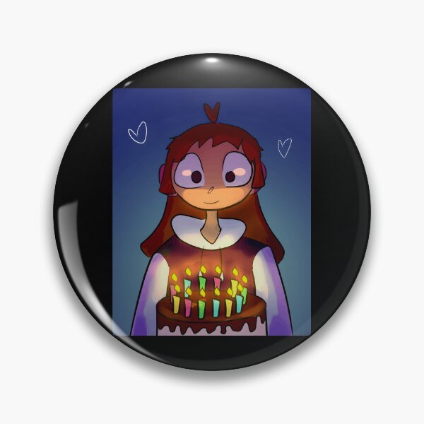 Item preview, Cute Character with Birthday Cake and Candles designed and sold by J-Mindful.
