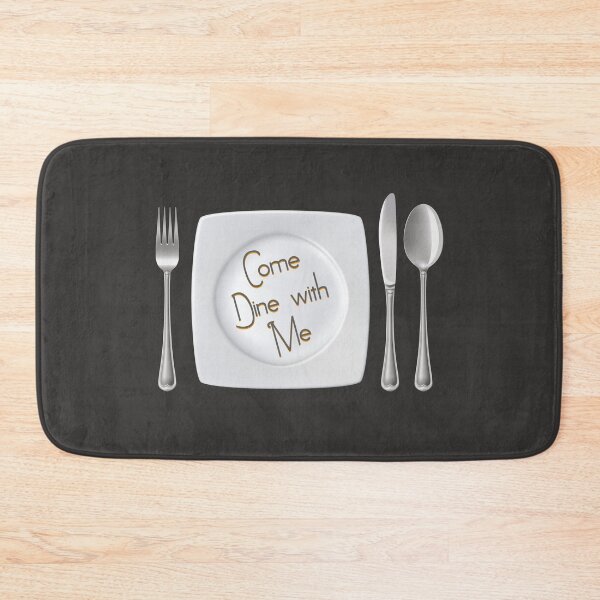 Item preview, Come Dine With Me (on Dk. Grey) designed and sold by PawsitiveMum3.