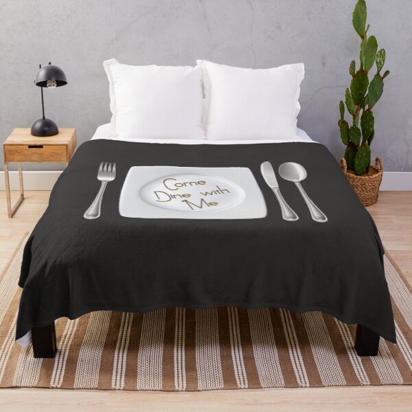 Item preview, Come Dine With Me (on Dk. Grey) designed and sold by PawsitiveMum3.