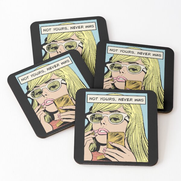 Item preview, Not Yours Never Was • Vintage 1960s Diabolik Fully Restored Eva Kant Pop Art designed and sold by wmxdesign.