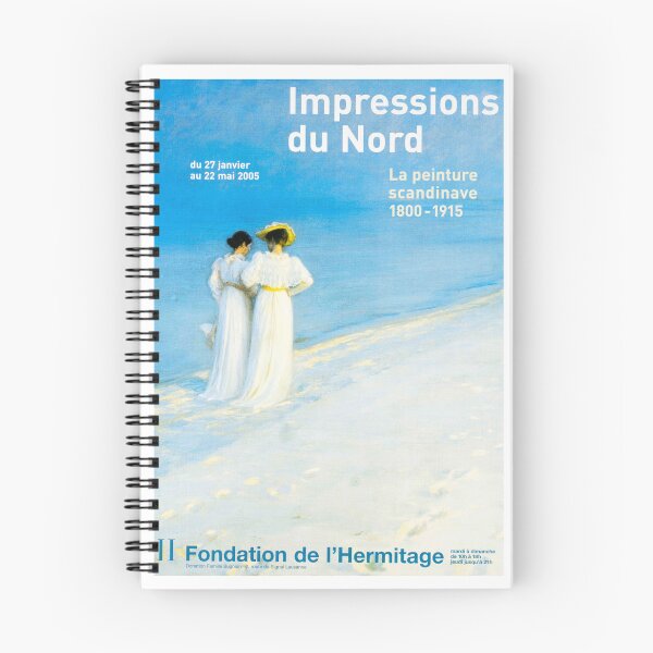 Item preview, "Impressions of the North" Exhibition Poster, Fondation de l’Hermitage, 2005 designed and sold by Fine-Art-Hub.