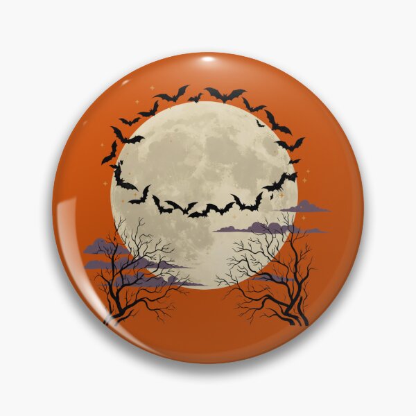 Item preview, Full moon on Halloween night designed and sold by BiaSMartins.