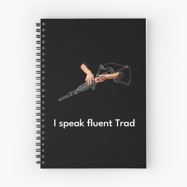 Item preview, I speak fluent Trad Uilleann pipes White designed and sold by TraDArt.