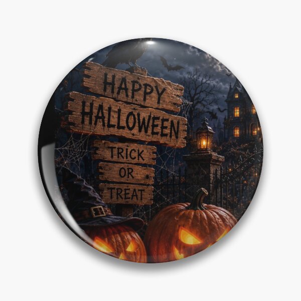 Item preview, Spooky Haunted House Halloween Pumpkin Night designed and sold by NIVI7.