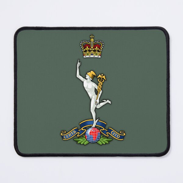Item preview, Royal Corp of Signals cap badge in colour designed and sold by Auburn-Art.