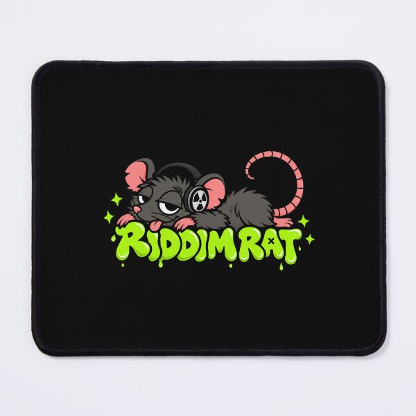 Item preview, Riddim Rat – Bass Music Rave Rat designed and sold by PLURCreations.