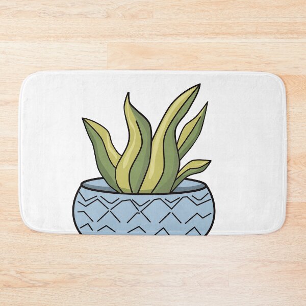 Item preview, Minimalist Aloe Vera Succulent Potted Plant Botanical Art designed and sold by Plookiss.