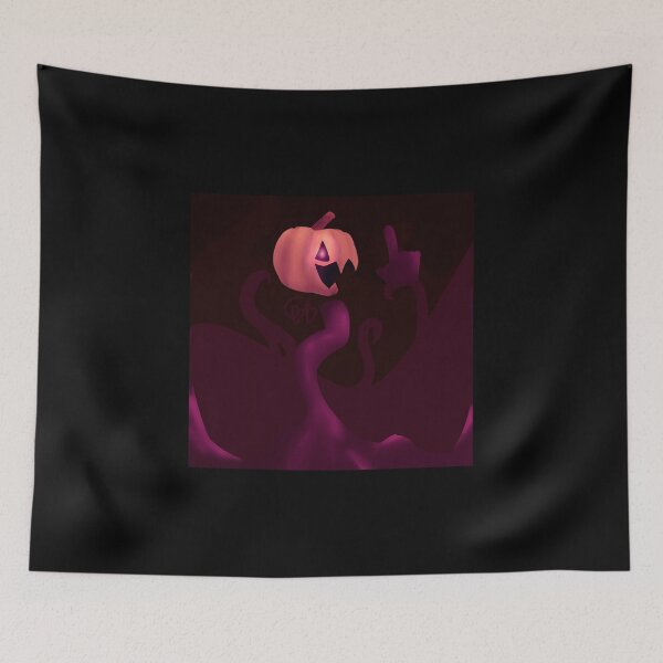 Item preview, Spooky Pumpkin Monster with Tentacles Design designed and sold by J-Mindful.