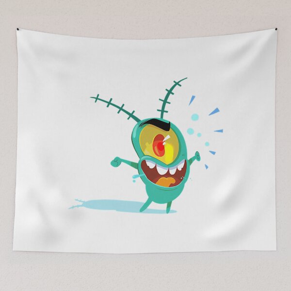 Item preview, Dibujos animados de Plankton designed and sold by KheiroPrints.