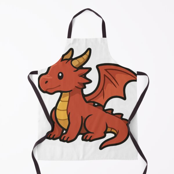 Item preview, Cute Baby Red Dragon Fantasy Watercolor Illustration designed and sold by Jani045.