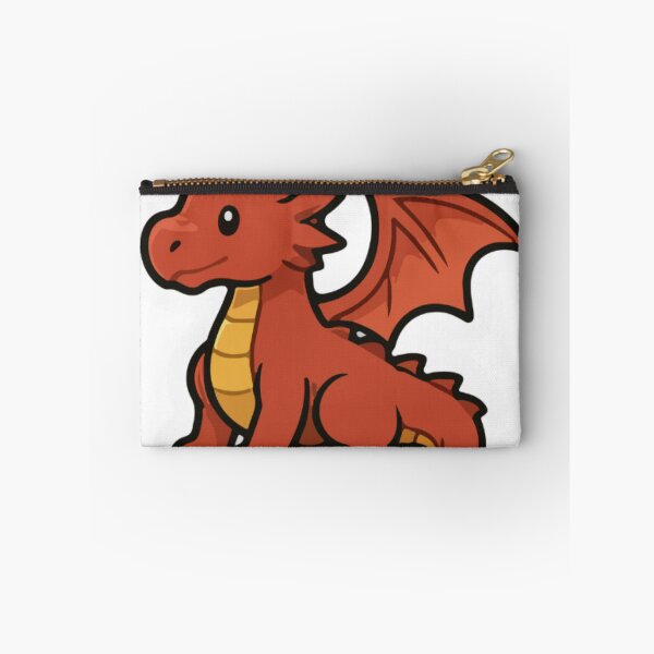 Item preview, Cute Baby Red Dragon Fantasy Watercolor Illustration designed and sold by Jani045.