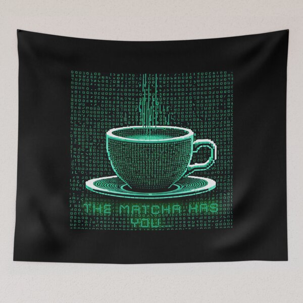 Item preview, THE MATCHA HAS YOU (Version 1) designed and sold by FREEKNSTEIN.