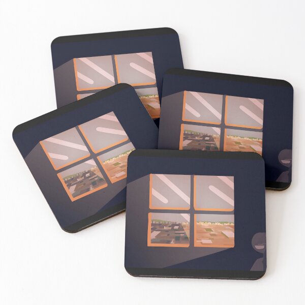 Item preview, Window View with Abstract Landscape designed and sold by J-Mindful.