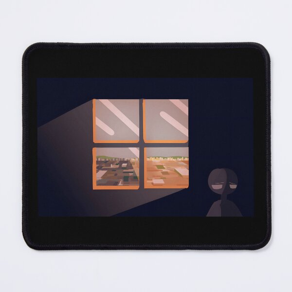 Item preview, Window View with Abstract Landscape designed and sold by J-Mindful.